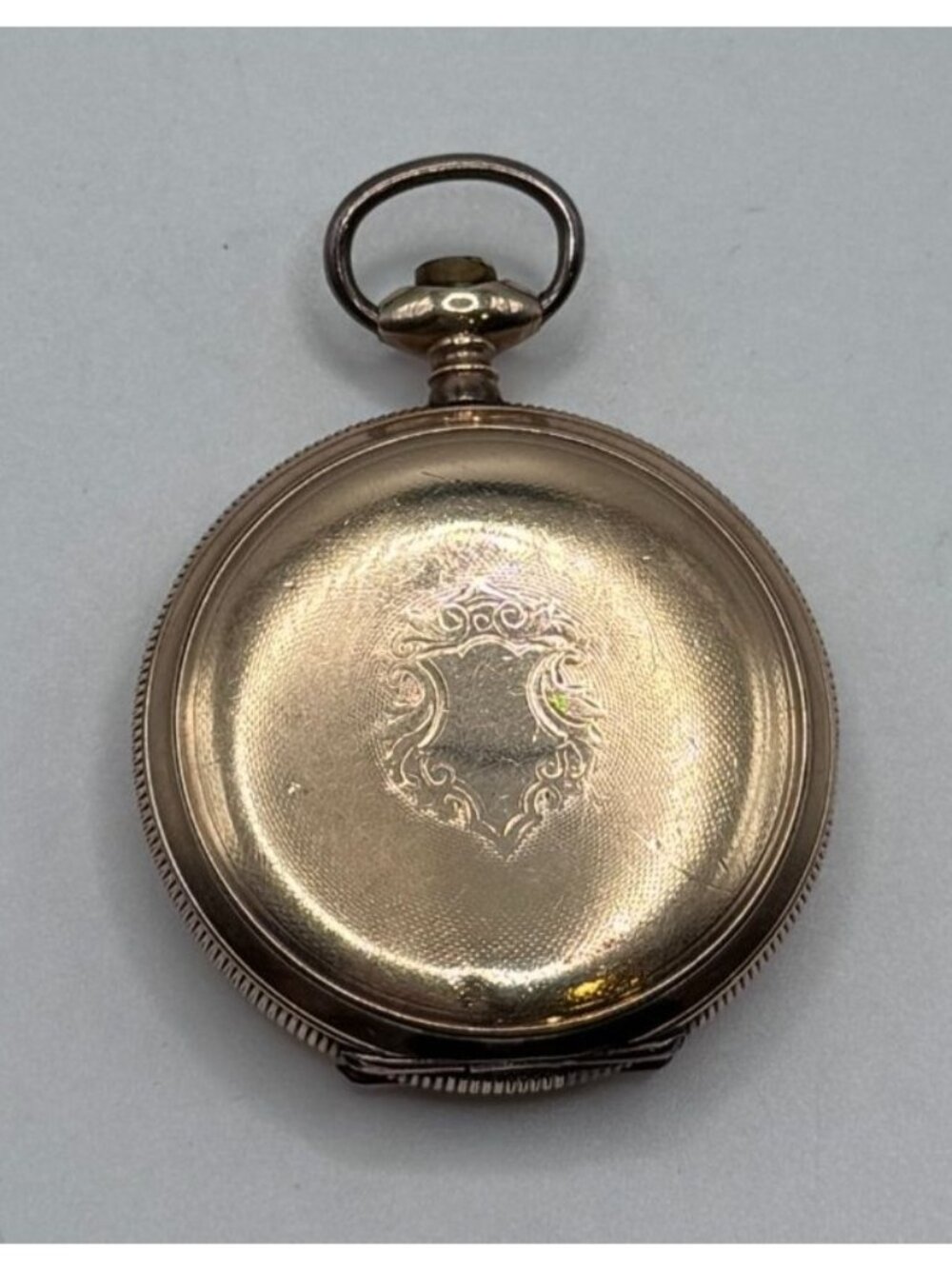 Antique Waltham Pocket Watch Fancy Dial  No Crystal Philadelphia Crown Case READ